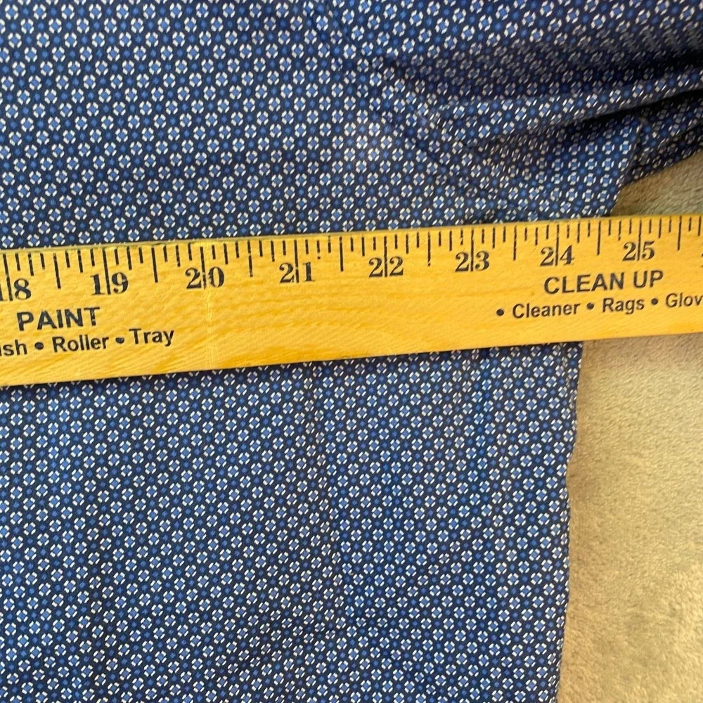 Nick Graham Everywhere Mens 2XL/2TG Blue Stretch Modern Fit Shirt
